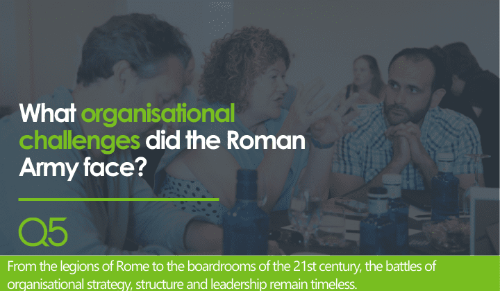 What organisational challenges did the Roman Army face?