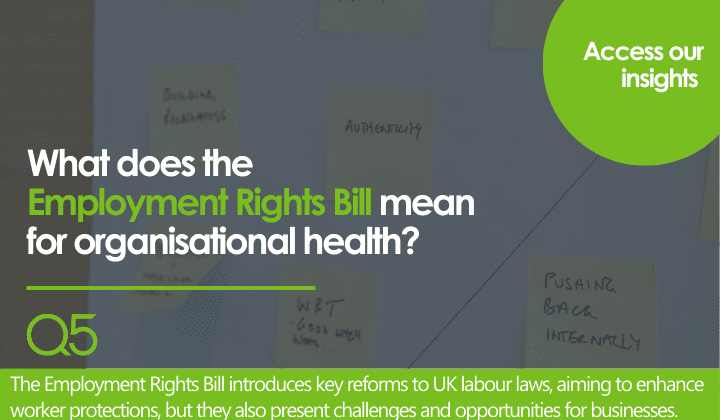 How the Employment Rights Bill could transform org health